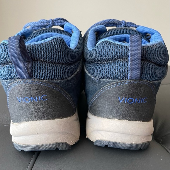 Vionic Cypress Trail Walker Hiking Boots Shoes Navy Blue 8.5 - Picture 6 of 16